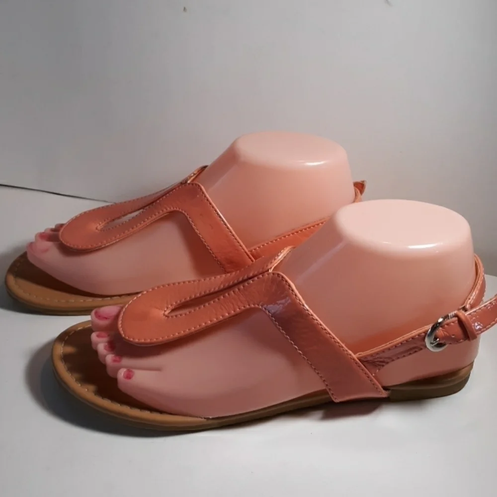 Bahama Bay 6 coral color sandals